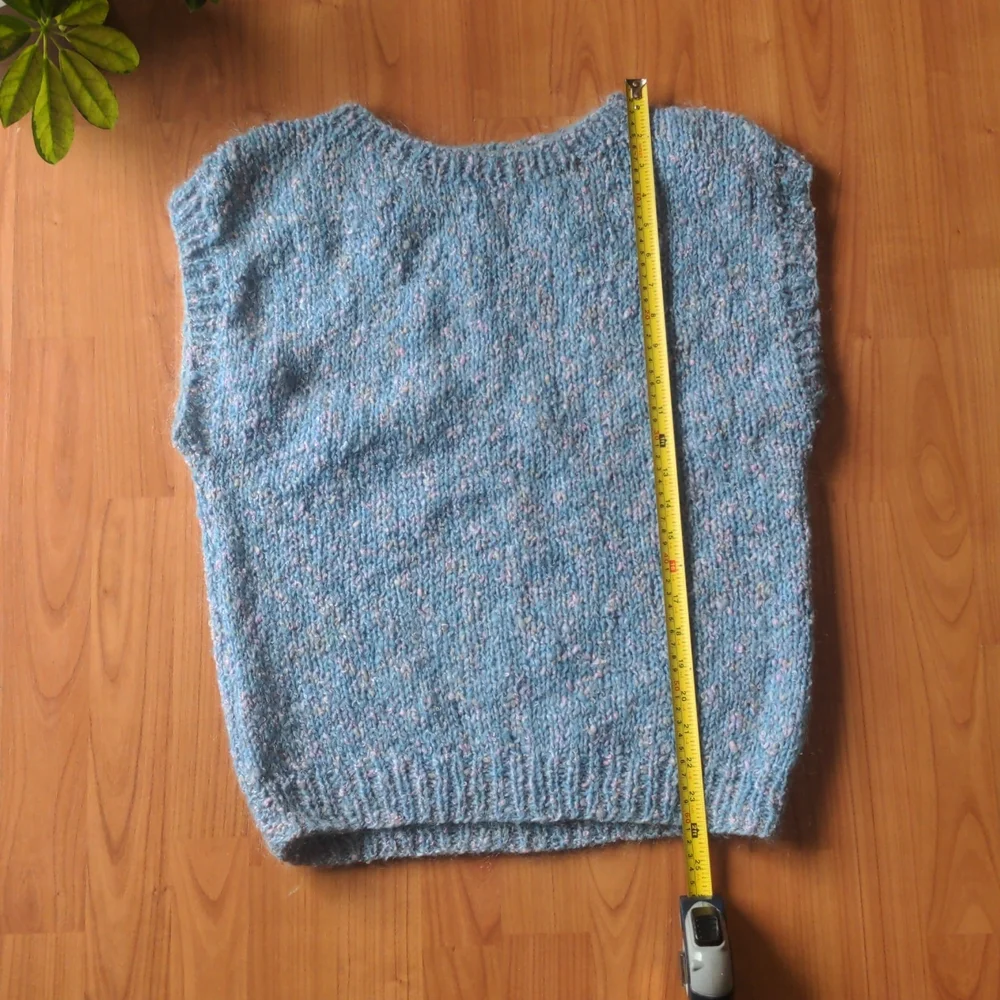 Handmade sweater tunic - Picture 5 of 5